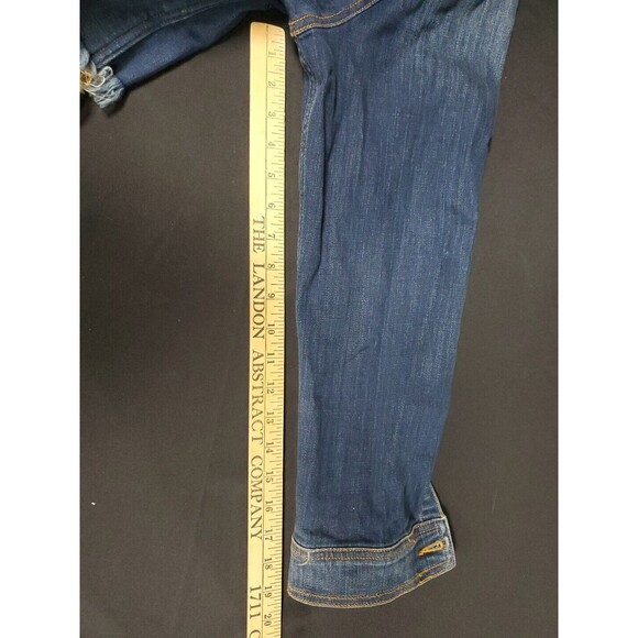 Hidden Jeans Jacket Embroidered Hummingbird Cropped Denim Large Boho - Anthro ✅ - Picture 3 of 9